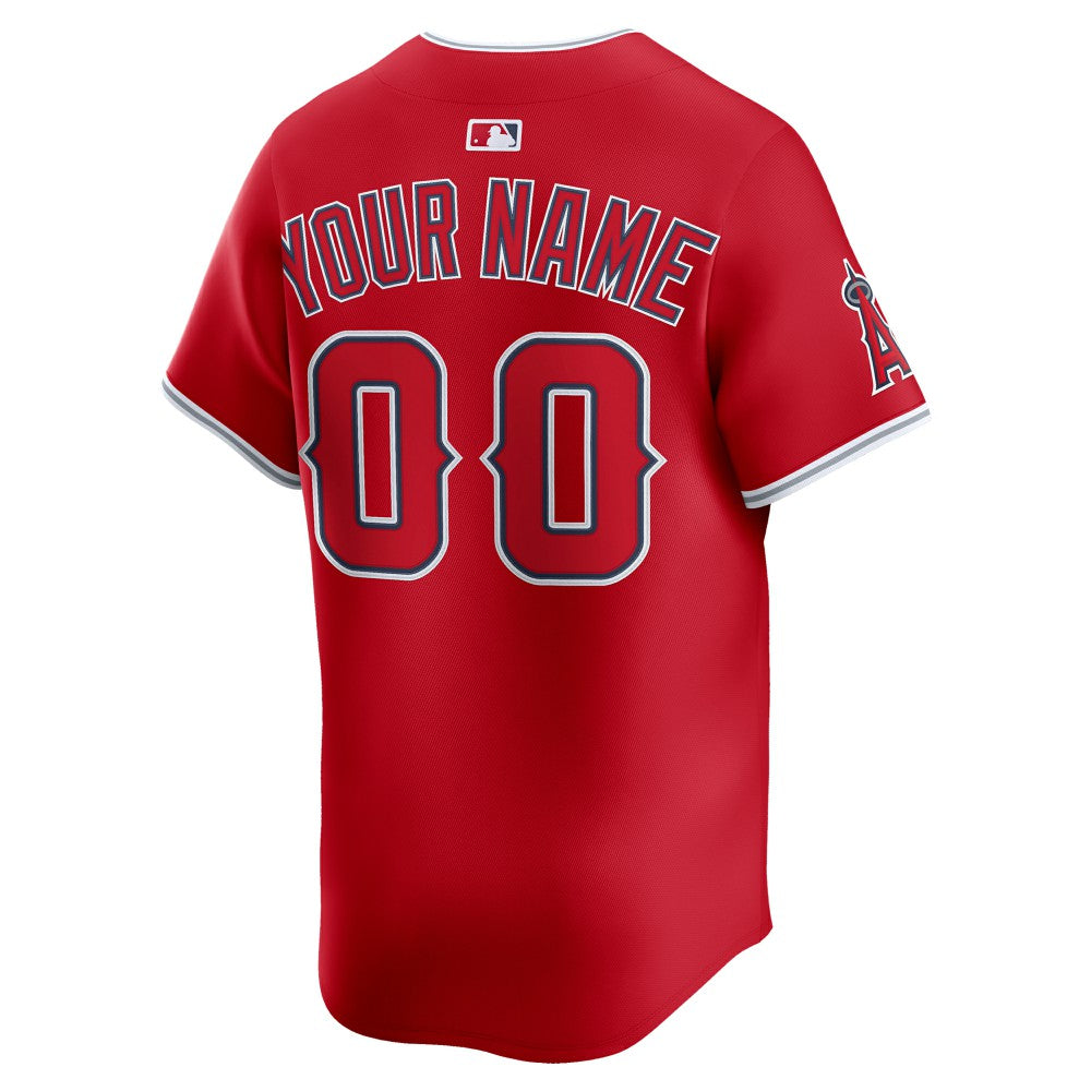 Los Angeles Angels Nike Alternate Limited Custom Jersey - MLB