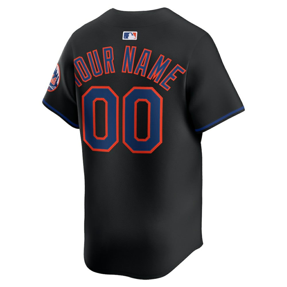 New York Mets Nike Alternate Limited Custom Jersey - MLB