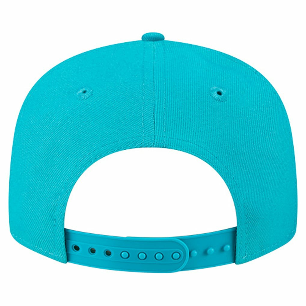 Miami Dolphins New Era Youth Main Script 9FIFTY Snapback Hat Aqua | NFL