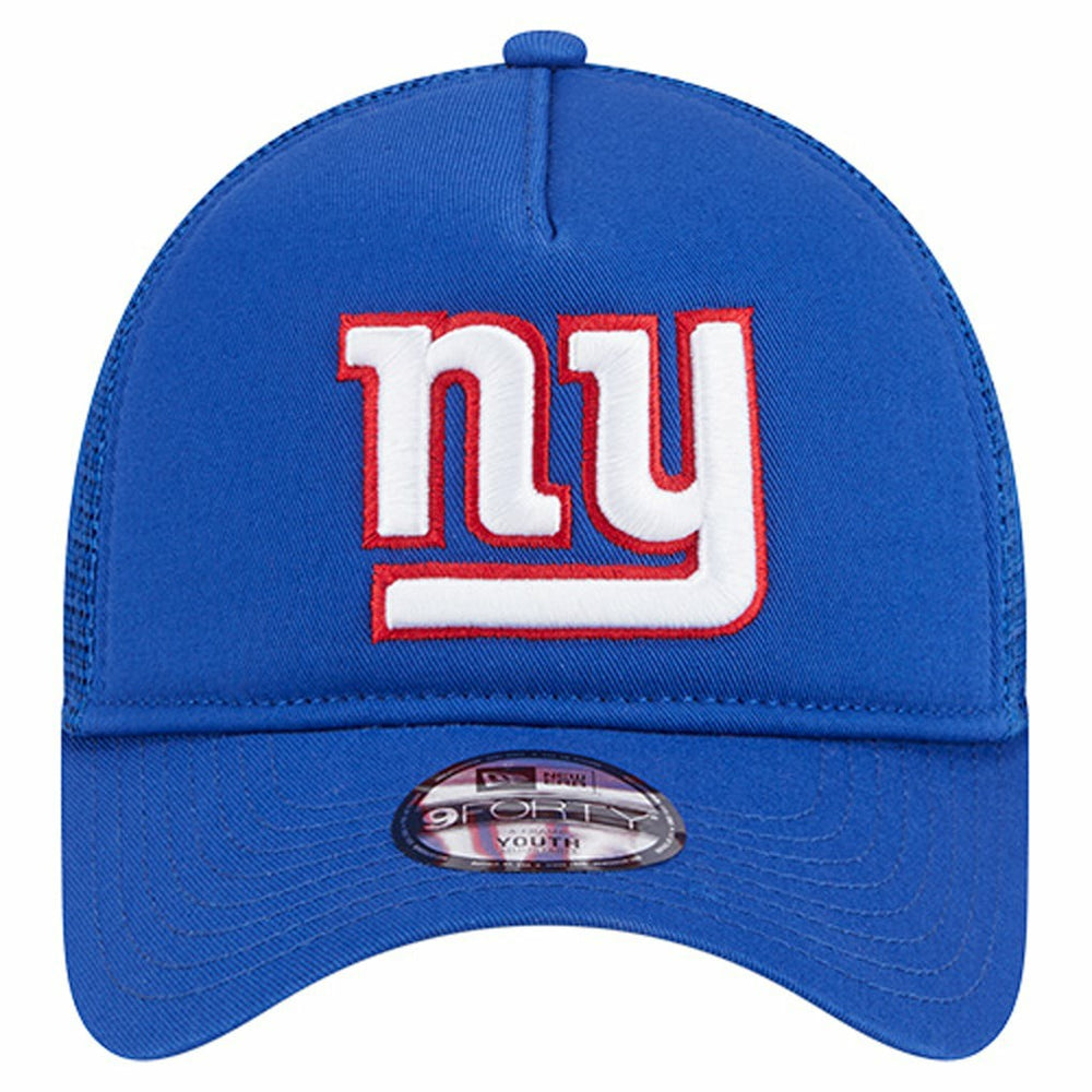 New York Giants New Era Preschool Main A-Frame 9FORTY Adjustable Hat Royal | NFL