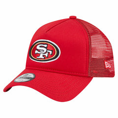San Francisco 49ers New Era Preschool Main A-Frame 9FORTY Adjustable Hat Scarlet | NFL