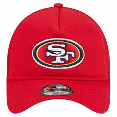 San Francisco 49ers New Era Preschool Main A-Frame 9FORTY Adjustable Hat Scarlet | NFL