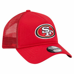 San Francisco 49ers New Era Preschool Main A-Frame 9FORTY Adjustable Hat Scarlet | NFL