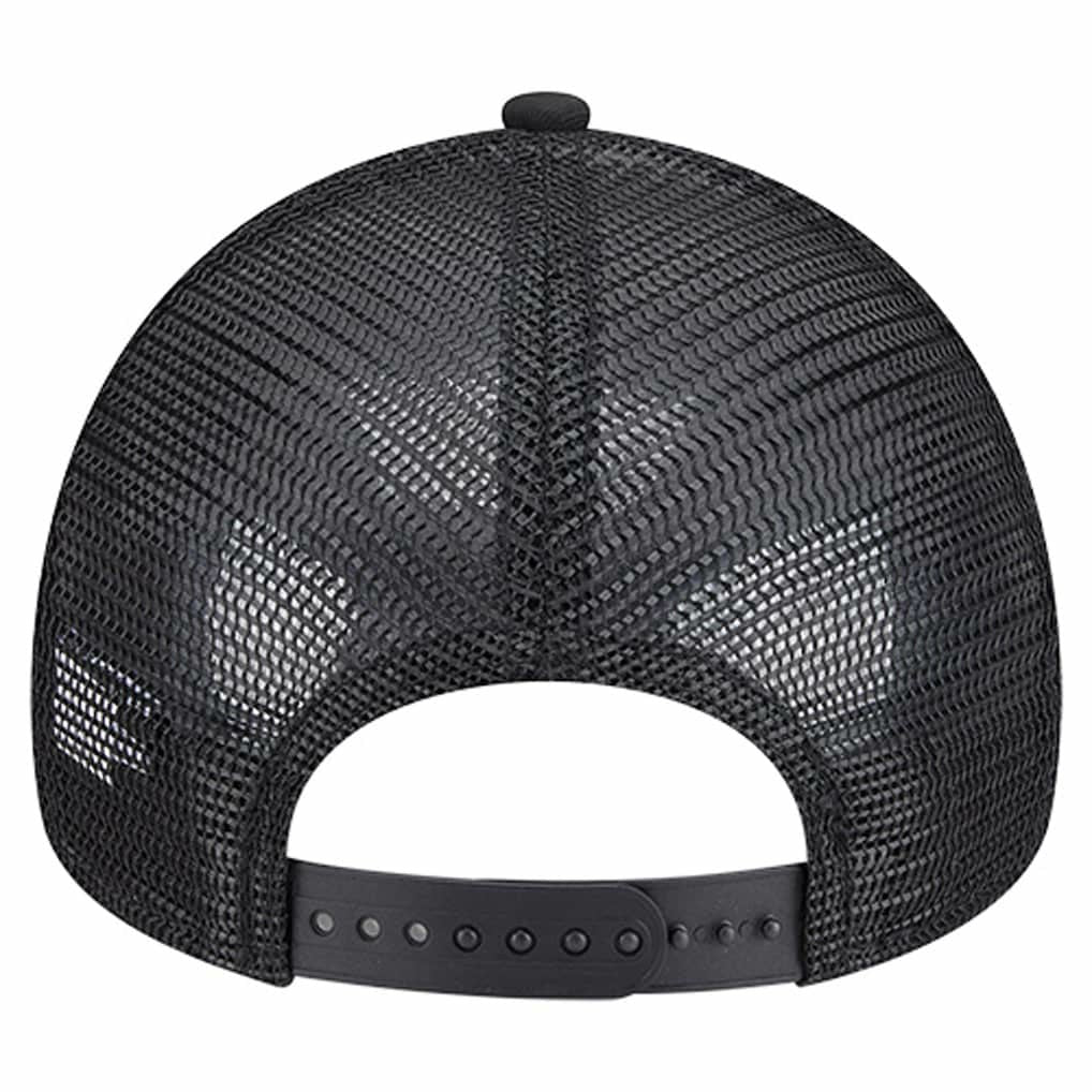 Pittsburgh Steelers New Era Preschool Main A-Frame 9FORTY Adjustable Hat Black | NFL