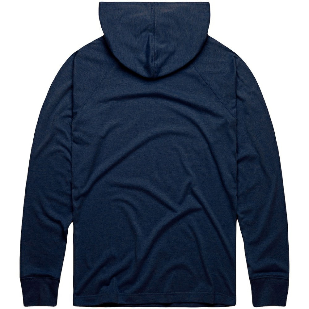 Detroit Tigers Homage Lightweight Raglan Tri-Blend Pullover Hoodie - MLB