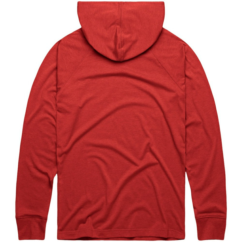 Philadelphia Phillies Homage Lightweight Raglan Tri-Blend Pullover Hoodie - MLB