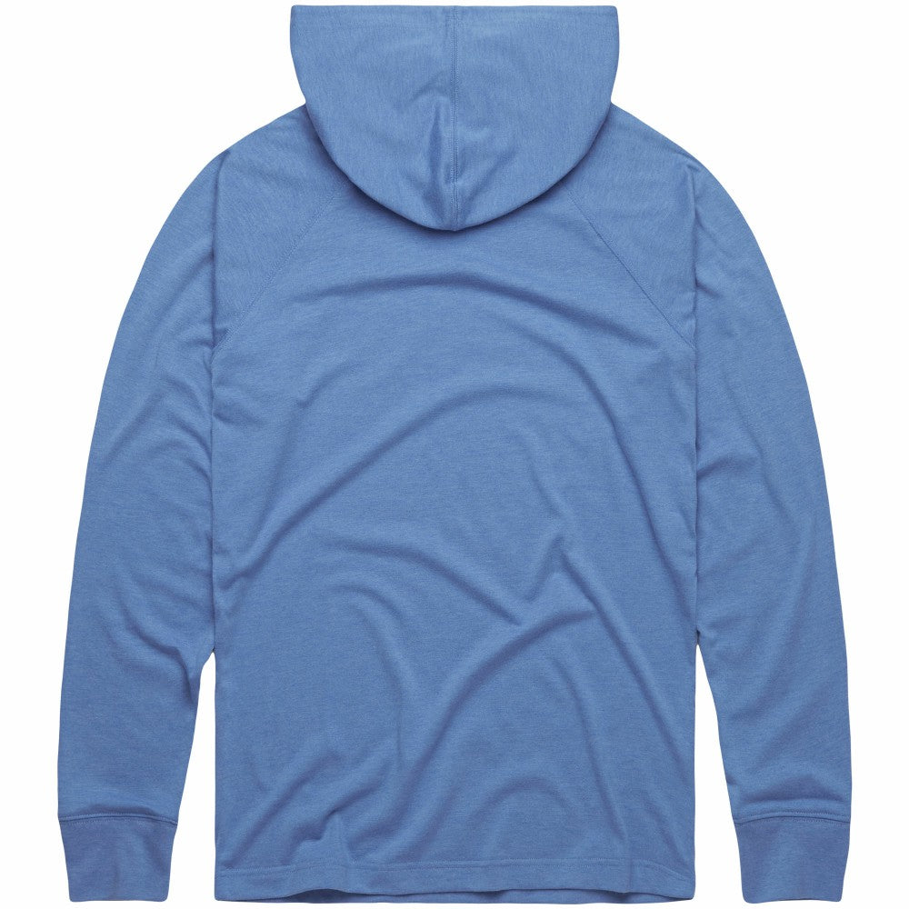 Milwaukee Brewers Homage Lightweight Raglan Tri-Blend Pullover Hoodie - MLB