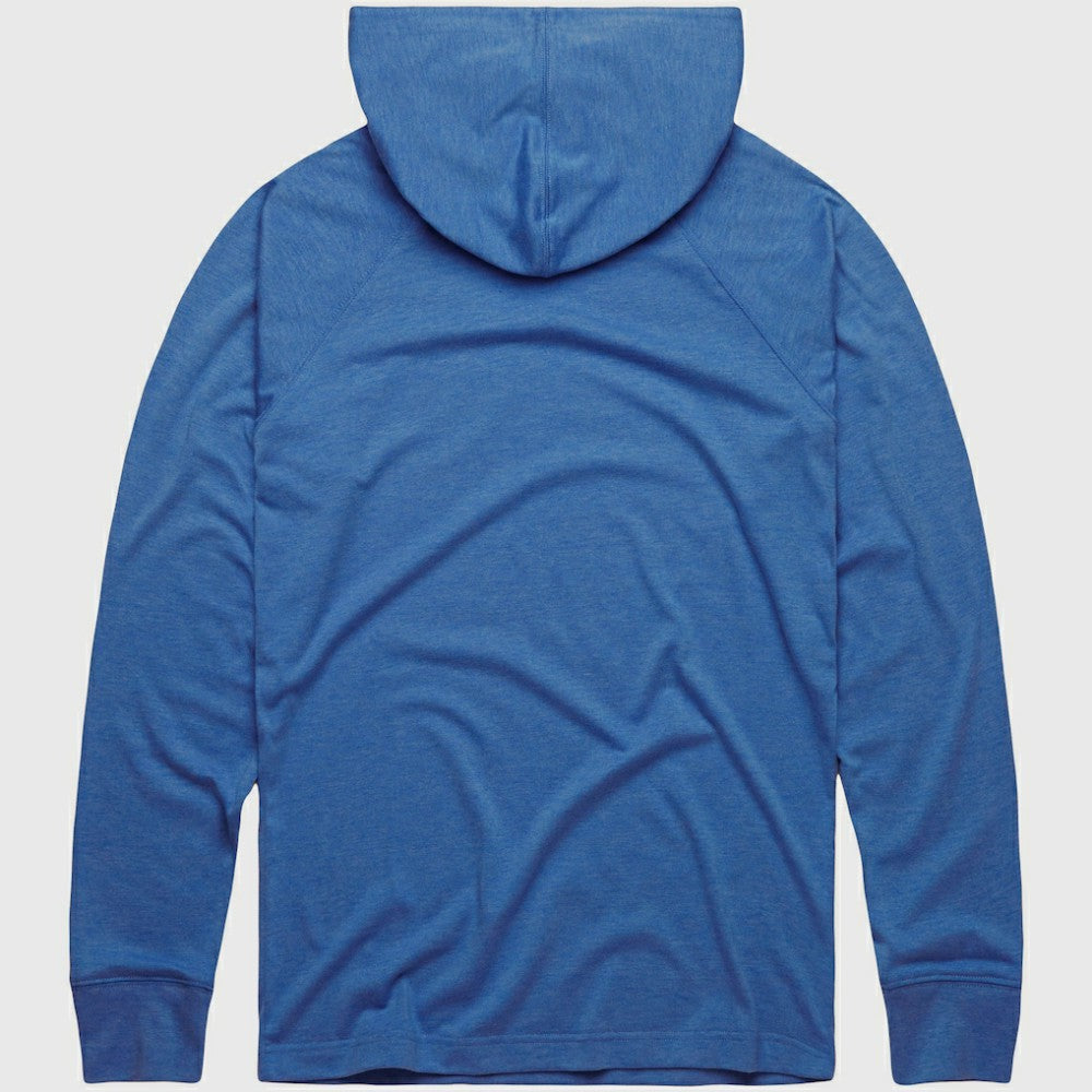 Texas Rangers Homage Lightweight Raglan Tri-Blend Pullover Hoodie - MLB