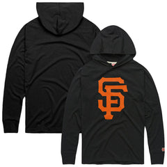San Francisco Giants Homage Lightweight Raglan Tri-Blend Pullover Hoodie - MLB