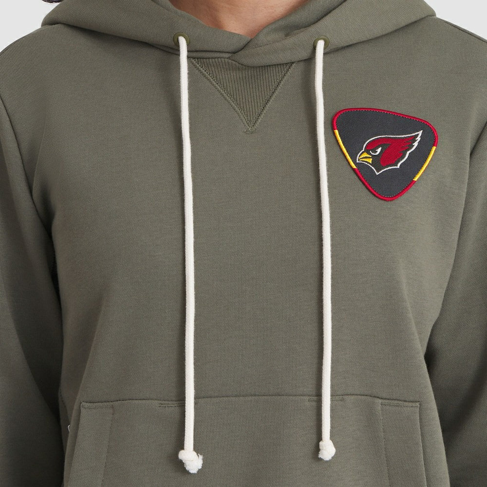 Arizona Cardinals Women's 2025 Salute to Service Sideline Standard Issue Dri-FIT Hoodie Olive | Nike for Sale