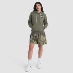 Los Angeles Rams Women's 2025 Salute to Service Sideline Standard Issue Dri-FIT Hoodie Olive | Nike for Sale