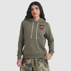 San Francisco 49ers Women's 2025 Salute to Service Sideline Standard Issue Dri-FIT Hoodie Olive | Nike for Sale