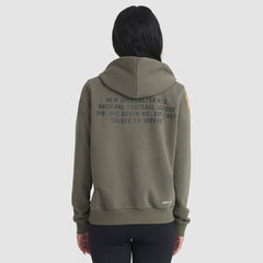 New Orleans Saints Women's 2025 Salute to Service Sideline Standard Issue Dri-FIT Hoodie Olive | Nike for Sale