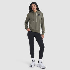 New Orleans Saints Women's 2025 Salute to Service Sideline Standard Issue Dri-FIT Hoodie Olive | Nike for Sale