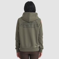 Cleveland Browns Women's 2025 Salute to Service Sideline Standard Issue Dri-FIT Hoodie Olive | Nike for Sale