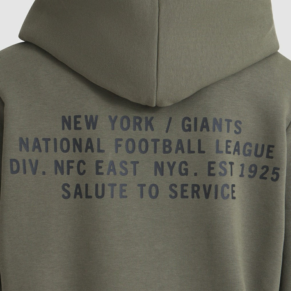 New York Giants Women's 2025 Salute to Service Sideline Standard Issue Dri-FIT Hoodie Olive | Nike for Sale