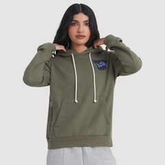 Detroit Lions Women's 2025 Salute to Service Sideline Standard Issue Dri-FIT Hoodie Olive | Nike for Sale