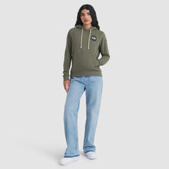 Green Bay Packers Women's 2025 Salute to Service Sideline Standard Issue Dri-FIT Hoodie Olive | Nike for Sale