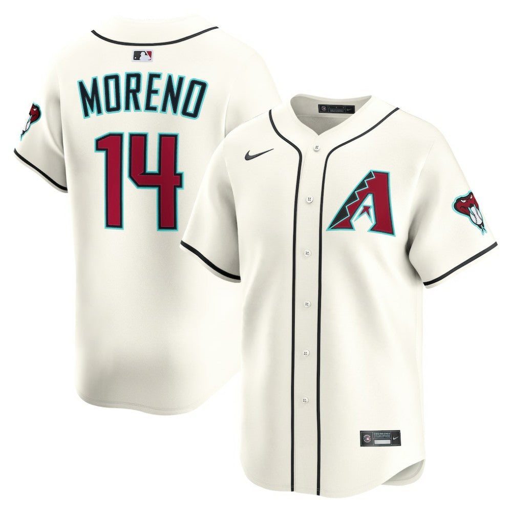 Gabriel Moreno Arizona Diamondbacks Nike Home Limited Player Jersey - MLB