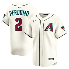 Geraldo Perdomo Arizona Diamondbacks Nike Home Limited Player Jersey - MLB