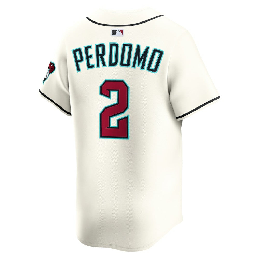 Geraldo Perdomo Arizona Diamondbacks Nike Home Limited Player Jersey - MLB