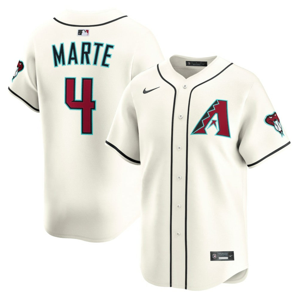Ketel Marte Arizona Diamondbacks Nike Home Limited Player Jersey - MLB