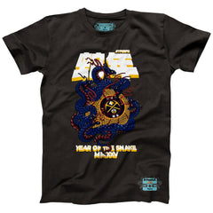 Denver Nuggets NBALab x Hyperfly Unisex Year of the Snake Lunar New Year Collection T-Shirt Heather Black - NBA