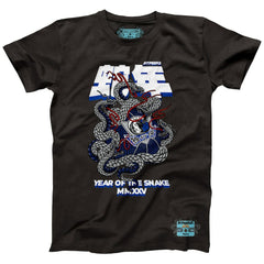 Dallas Mavericks NBALab x Hyperfly Unisex Year of the Snake Lunar New Year Collection T-Shirt Heather Black - NBA