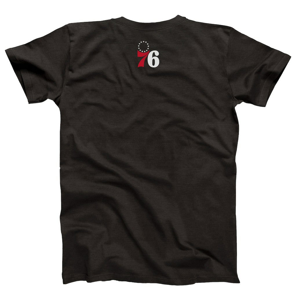 Philadelphia 76ers NBALab x Hyperfly Unisex Year of the Snake Lunar New Year Collection T-Shirt Heather Black - NBA