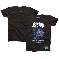 Orlando Magic NBALab x Hyperfly Unisex Year of the Snake Lunar New Year Collection T-Shirt Heather Black - NBA