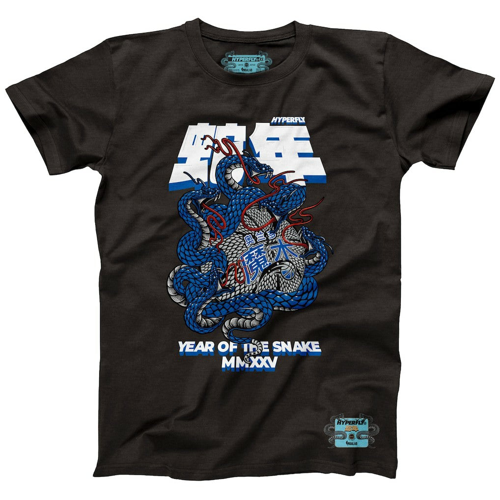 Orlando Magic NBALab x Hyperfly Unisex Year of the Snake Lunar New Year Collection T-Shirt Heather Black - NBA