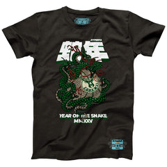 Milwaukee Bucks NBALab x Hyperfly Unisex Year of the Snake Lunar New Year Collection T-Shirt Heather Black - NBA