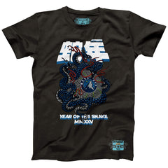 Minnesota Timberwolves NBALab x Hyperfly Unisex Year of the Snake Lunar New Year Collection T-Shirt Heather Black - NBA
