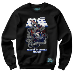Dallas Mavericks NBALab x Hyperfly Unisex Year of the Snake Lunar New Year Collection Sweatshirt Black - NBA