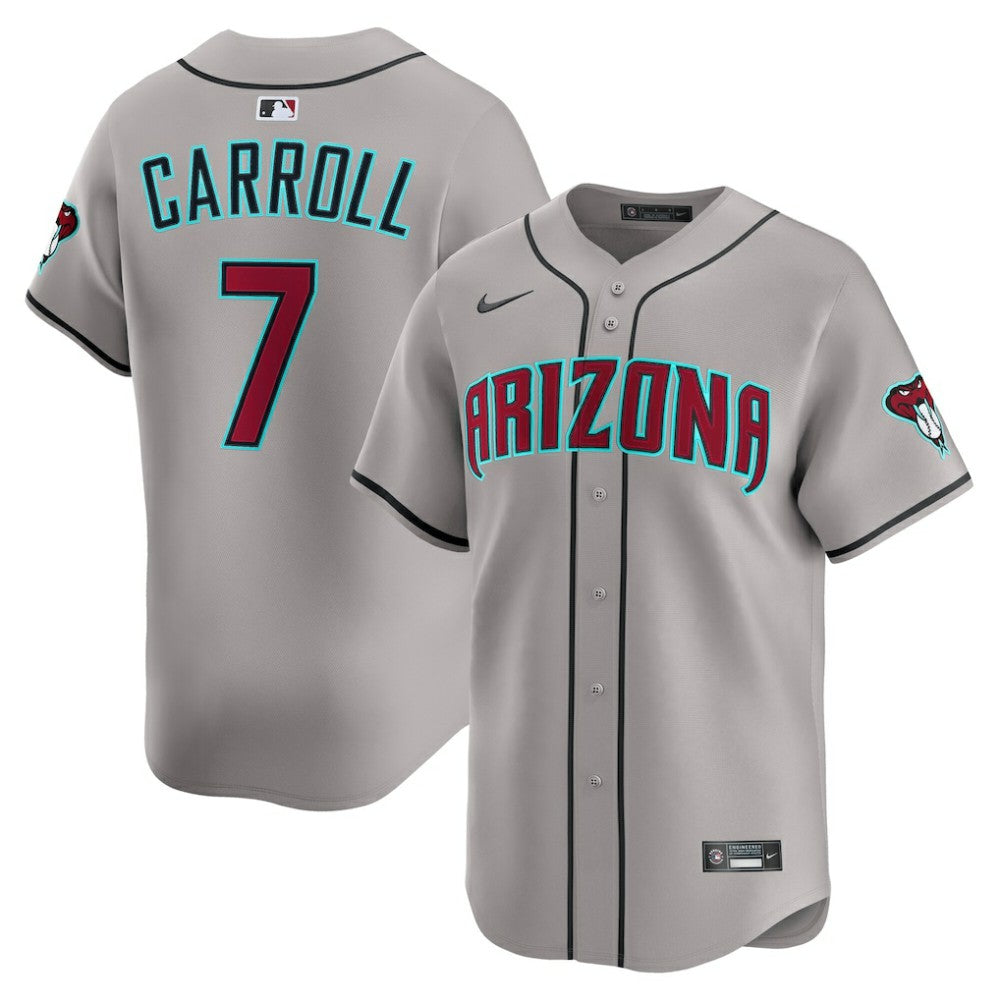 Corbin Carroll Arizona Diamondbacks Nike Road Limited Player Jersey - MLB