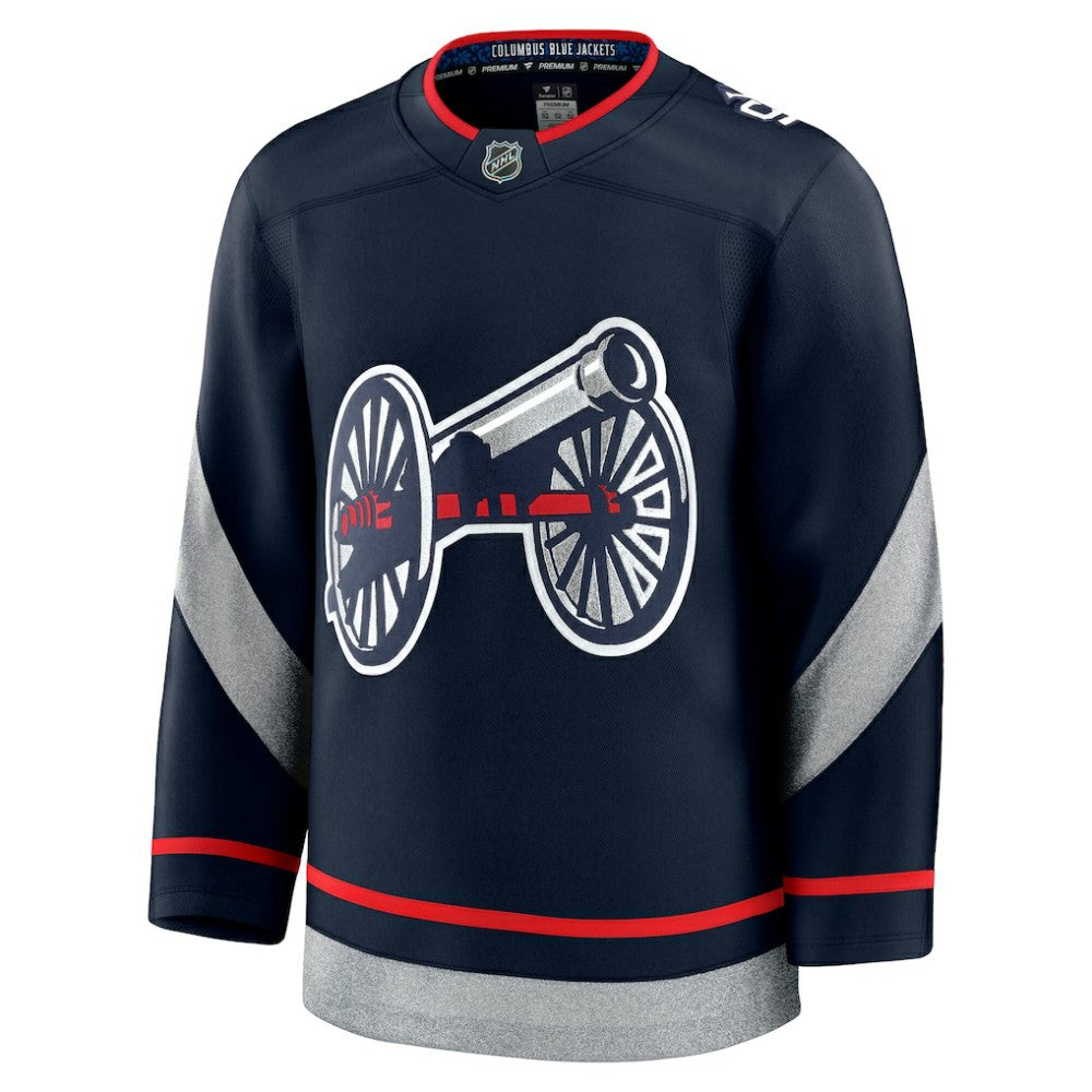 Columbus Blue Jackets Fanatics 2025 NHL Stadium Series Premium Jersey - Navy - NHL
