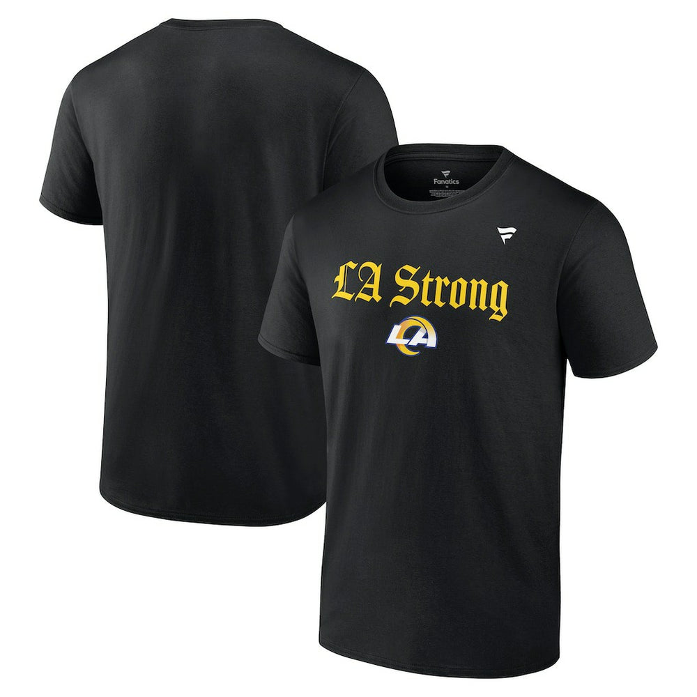 Los Angeles Rams Unisex LA Strong T-Shirt Black | Fanatics