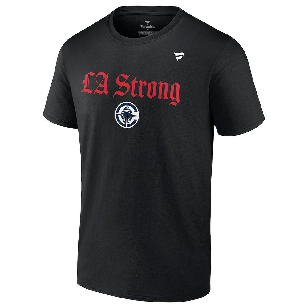 LA Clippers Unisex LA Strong T-Shirt Black - NBA