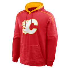 Calgary Flames Fanatics Goaltender Defender Pullover Hoodie - Red - NHL