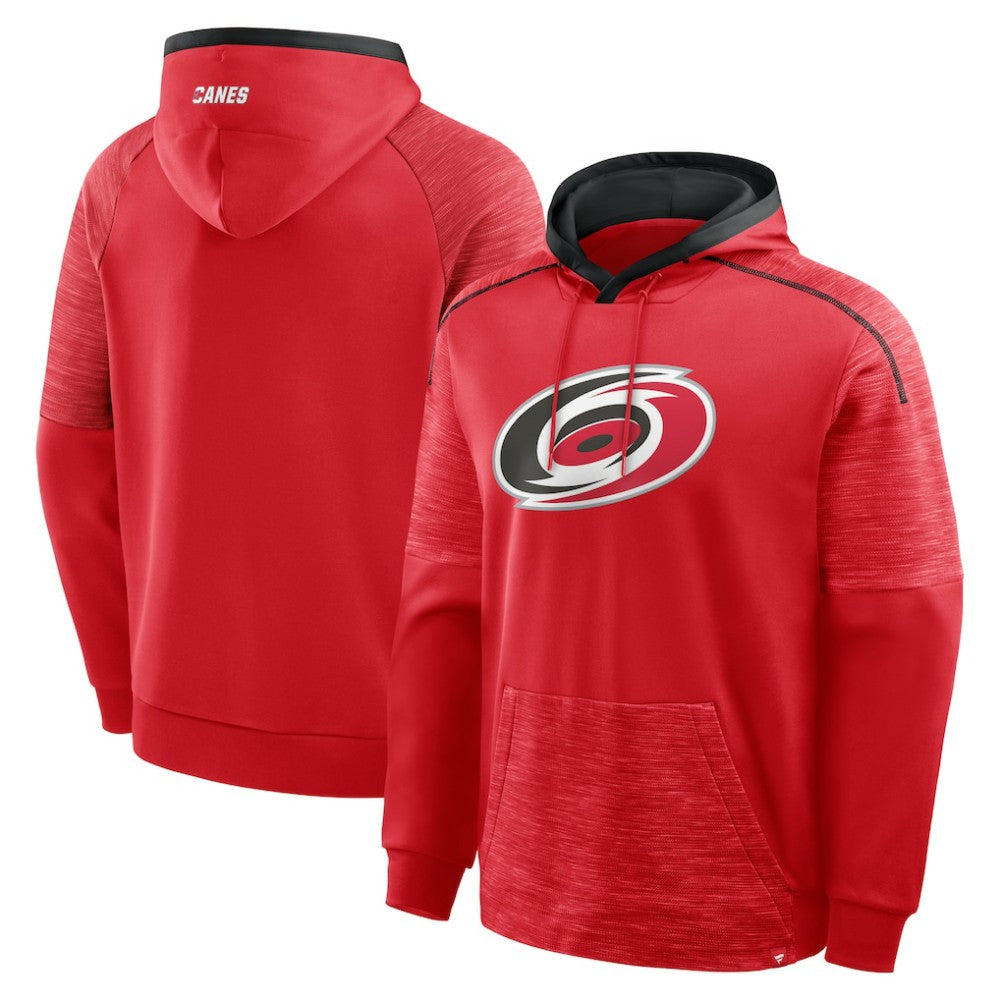 Carolina Hurricanes Fanatics Goaltender Defender Pullover Hoodie - Red - NHL