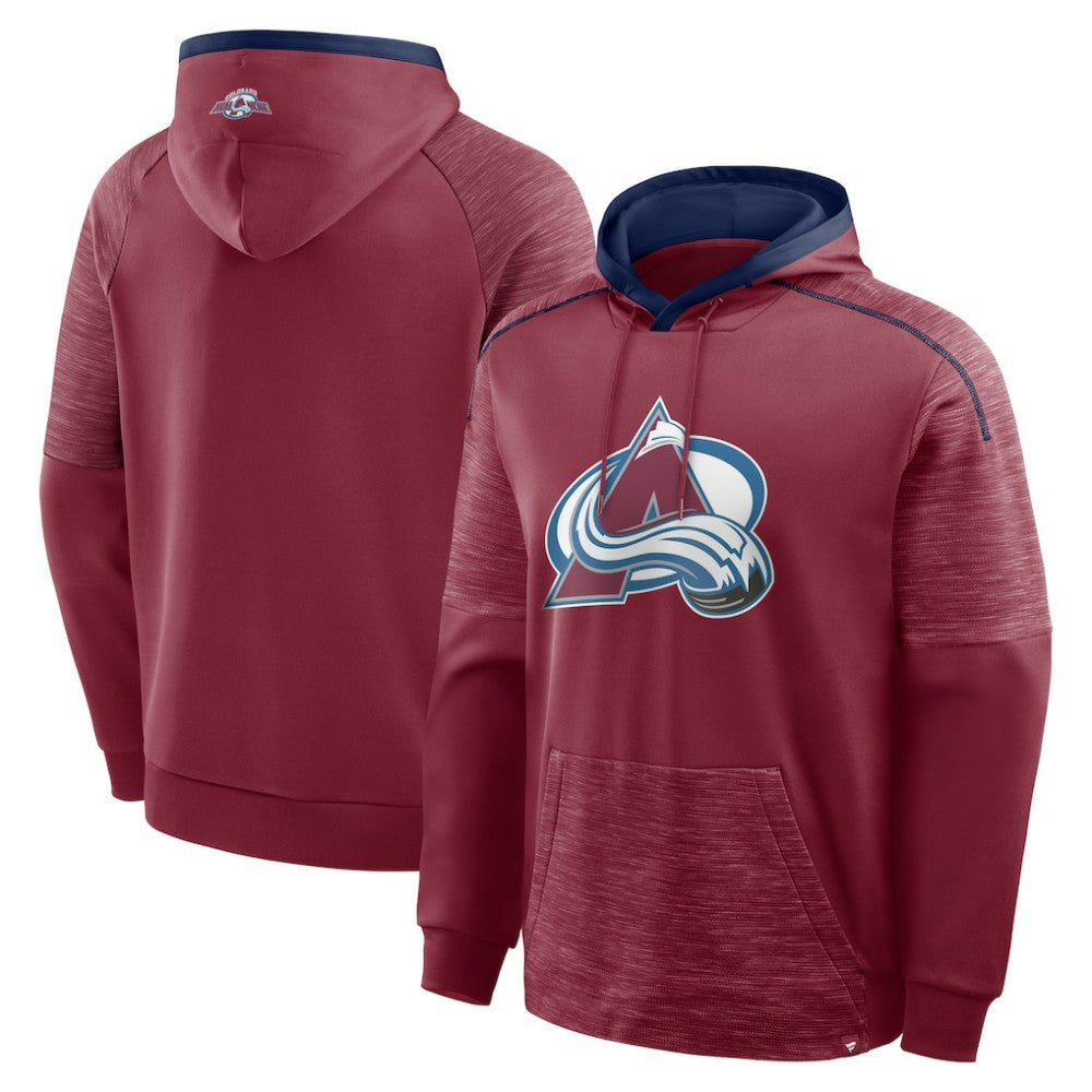 Colorado Avalanche Fanatics Goaltender Defender Pullover Hoodie - Burgundy - NHL