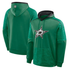 Dallas Stars Fanatics Goaltender Defender Pullover Hoodie - Kelly Green - NHL
