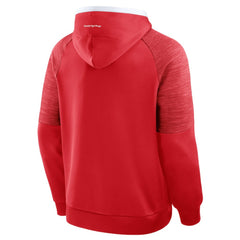 Detroit Red Wings Fanatics Goaltender Defender Pullover Hoodie - Red - NHL