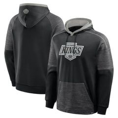 Los Angeles Kings Fanatics Goaltender Defender Pullover Hoodie - Black - NHL