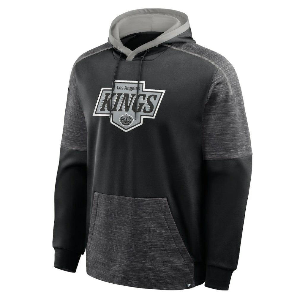 Los Angeles Kings Fanatics Goaltender Defender Pullover Hoodie - Black - NHL