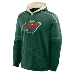 Minnesota Wild Fanatics Goaltender Defender Pullover Hoodie - Green - NHL