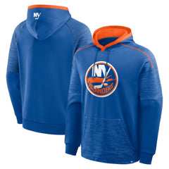 New York Islanders Fanatics Goaltender Defender Pullover Hoodie - Royal - NHL