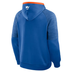 New York Islanders Fanatics Goaltender Defender Pullover Hoodie - Royal - NHL