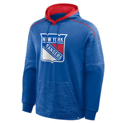 New York Rangers Fanatics Goaltender Defender Pullover Hoodie - Blue - NHL