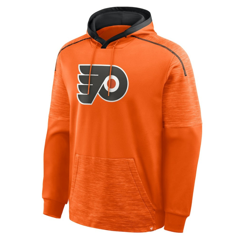 Philadelphia Flyers Fanatics Goaltender Defender Pullover Hoodie - Orange - NHL